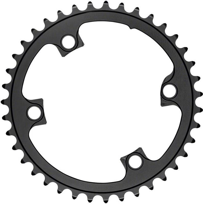 Absoluteblack Drev ¥110 Mm Bcd (Shimano Asymmetric) 2X10/11-Speed Shimano 4 Bolt Crank Alu 39
