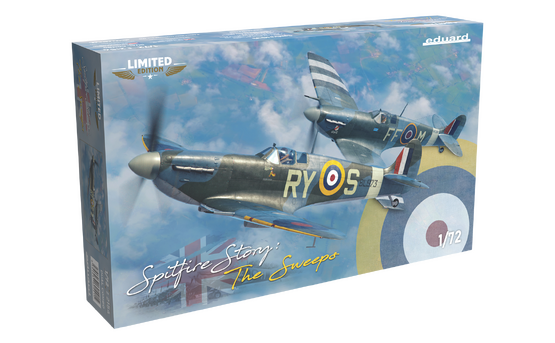 Dual Combo Spitfire Story: The Sweeps Limited Edition 1:72