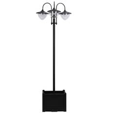 Trädgårdslampa 3 med blomkruka 189 cm