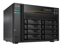 (ComputerSalg) ASUSTOR Lockerstor 8 Gen3 - NAS-server - 8 fack - SATA 6Gb/s / PCIe 4.0 x4 (NVMe) - RAID JBOD, 0, 1, 5, 6, 10 - RAM 16 GB - Gigabit Ethernet / 2.5 Gigabit Ethernet / 5 Gigabit Ethernet / 10 Gigabit Ethernet - iSCSI support