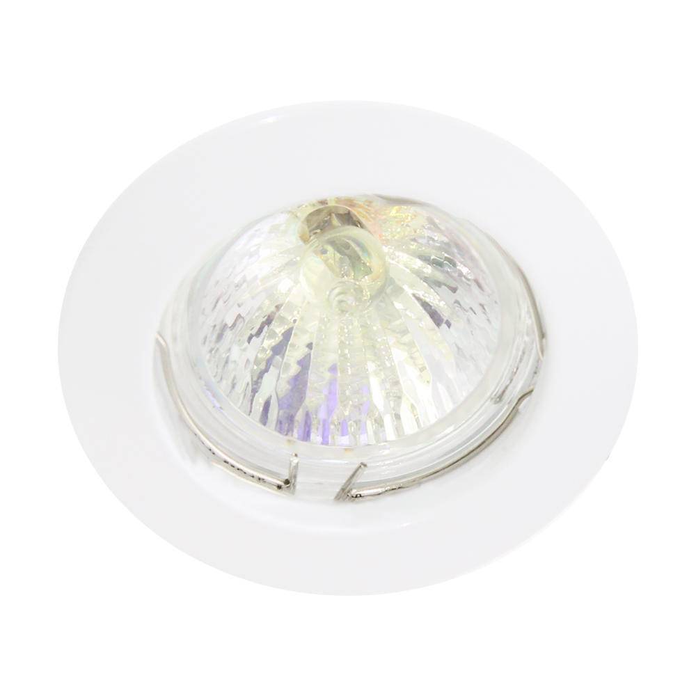 Any Lamp Forsænket Spot Rundt Hvid | Udsnit 64mm - GU5.3 Sokkel