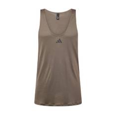 ADIDAS PERFORMANCE Funktionsskjorte 'WORKOUT STRINGER'  lysebrun / sort