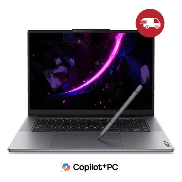 Lenovo Yoga Pro 7i Gen 11 Aura Edition 15 Intel Intel® Core Ultra 7 356H-processor E-kärnor upp till 3,50 GHz P-kärnor upp till 4,70 GHz, Windows 11 Home 64, 1 TB SSD M.2 2242 PCIe Gen4 TLC