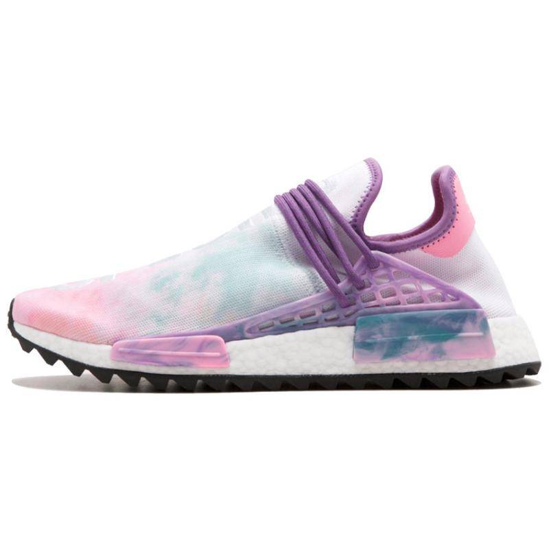 Adidas Pharrell X Adidas Nmd Human Race Trail 'Holi Festival' Sneakers AC7362 cm white