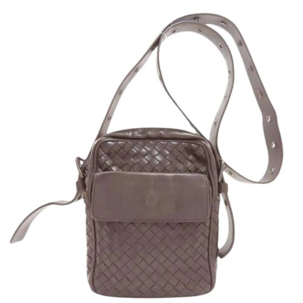 Bottega Veneta Vintage - Pre-owned Intrecciato Axelväska Vintage - Dam - ONE Size - Läder