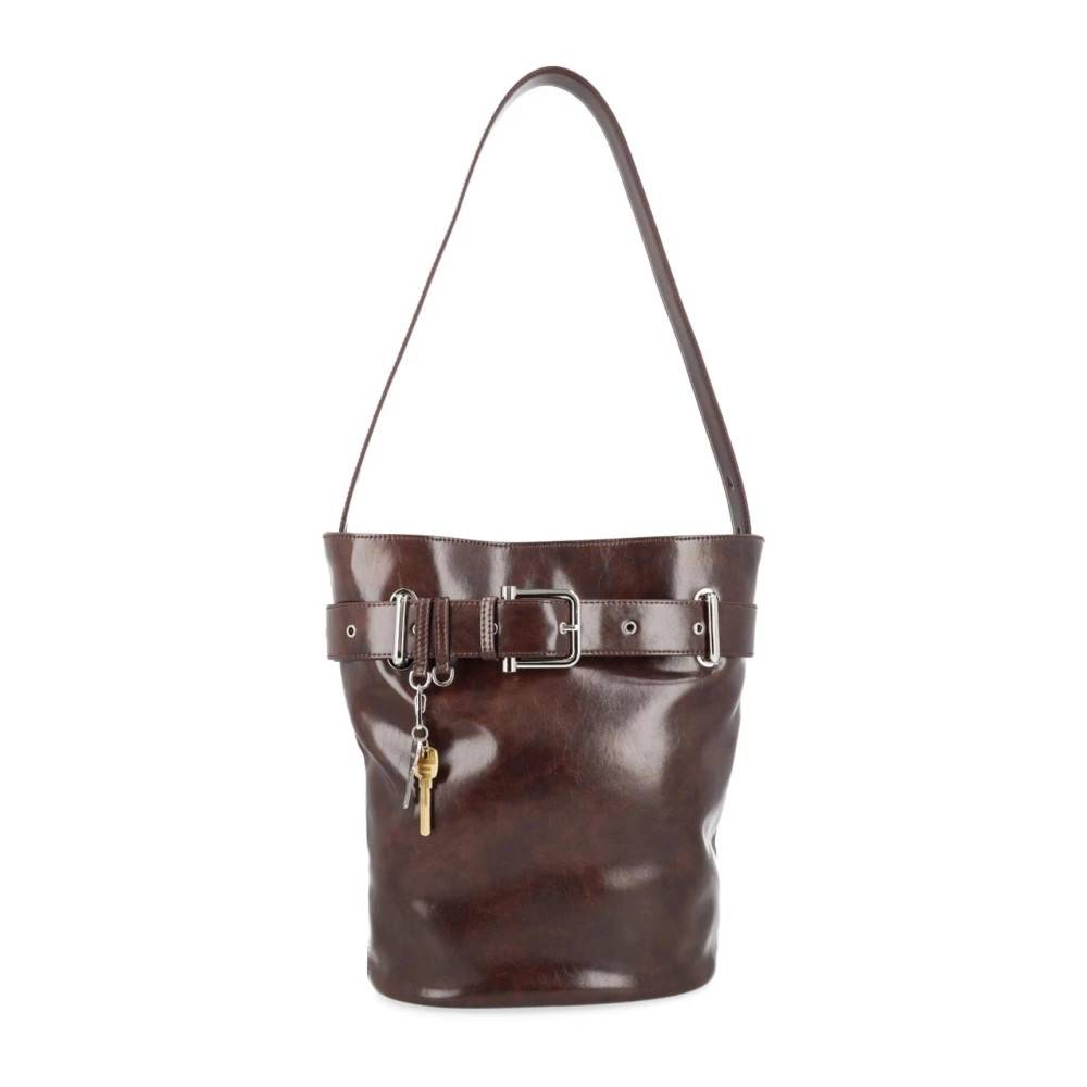 OSOI Bucket Brocle Taske - Tasker - Dame - Brun - ONE SIZE - Uld