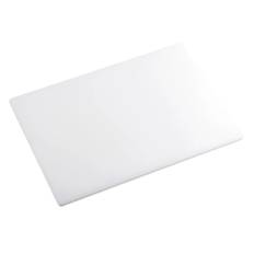 Skærebræt 46 x 30,5 x 1.3 cm Hvid Tablecraft Glat plast