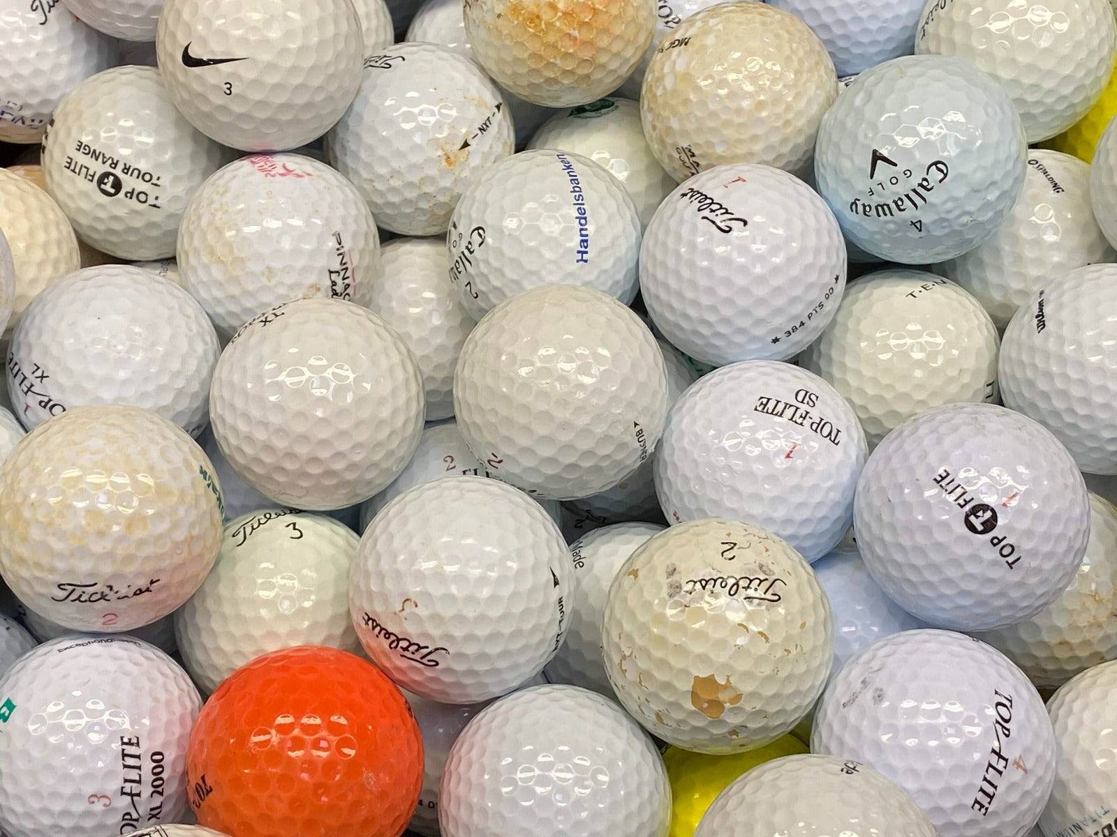 Practice Balls Grade C/D - 50 Pack.