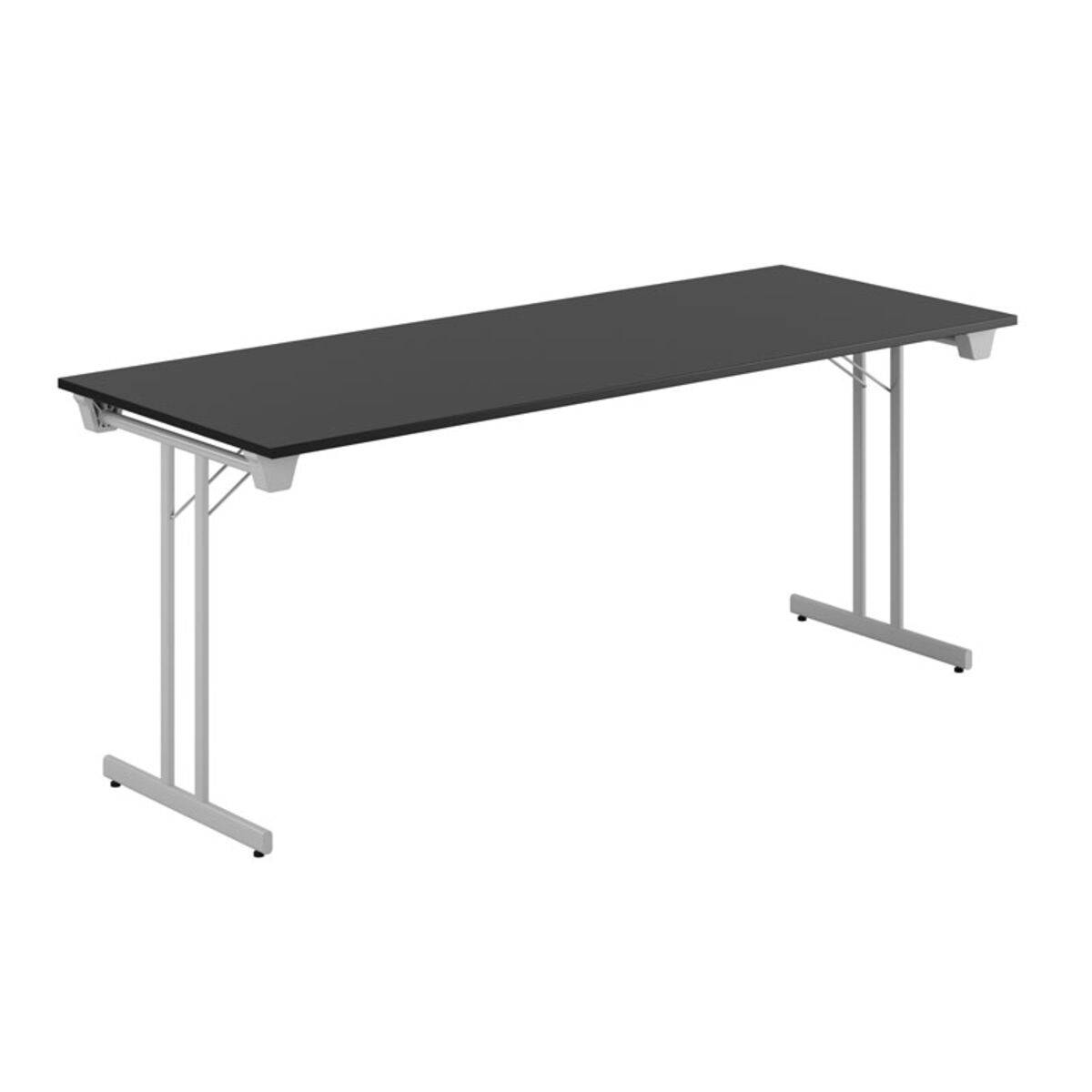 Dinner Style - 180x70cm - Sammenklappeligt bord - Sort-grå.