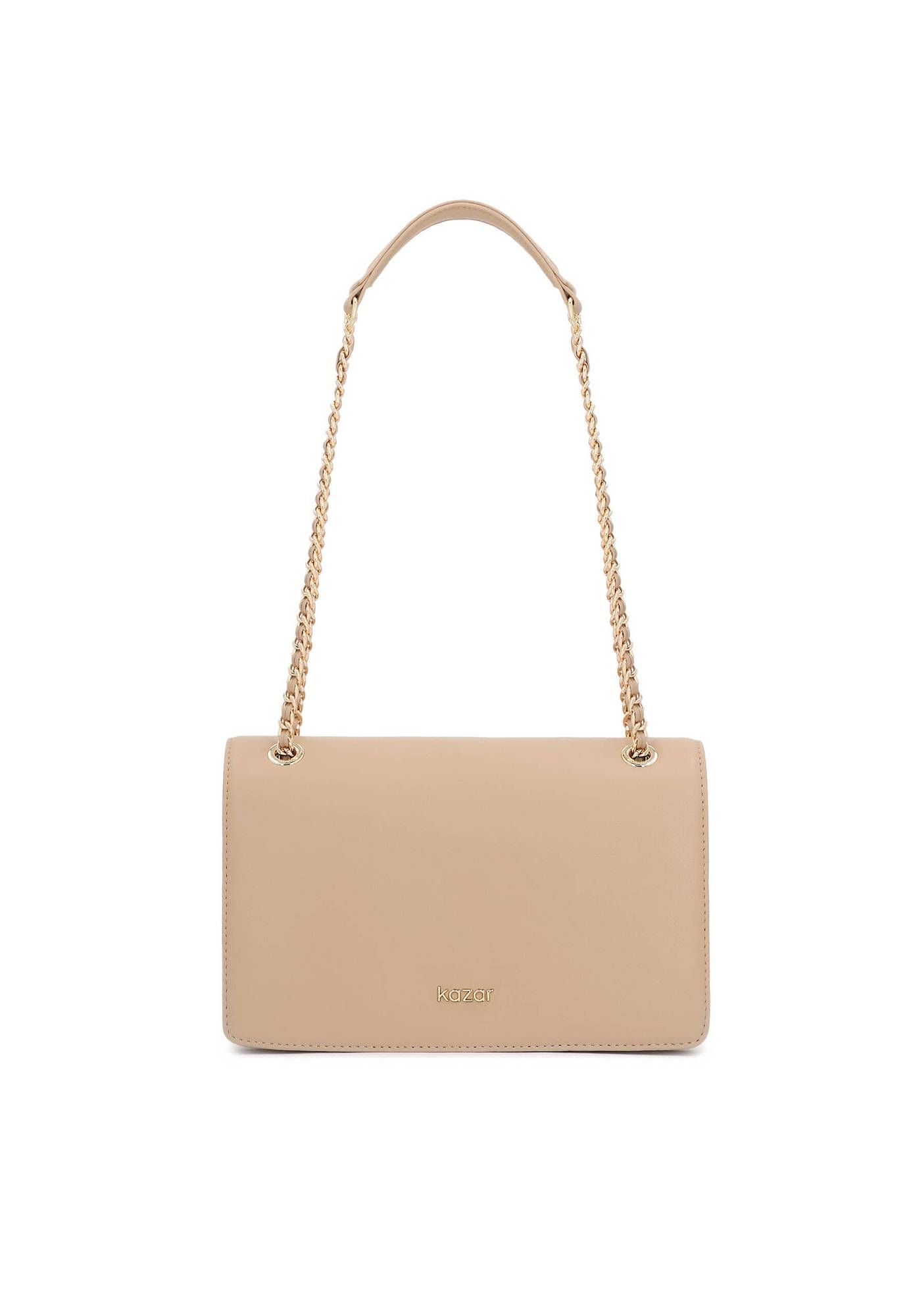 Kazar Skuldertaske  beige