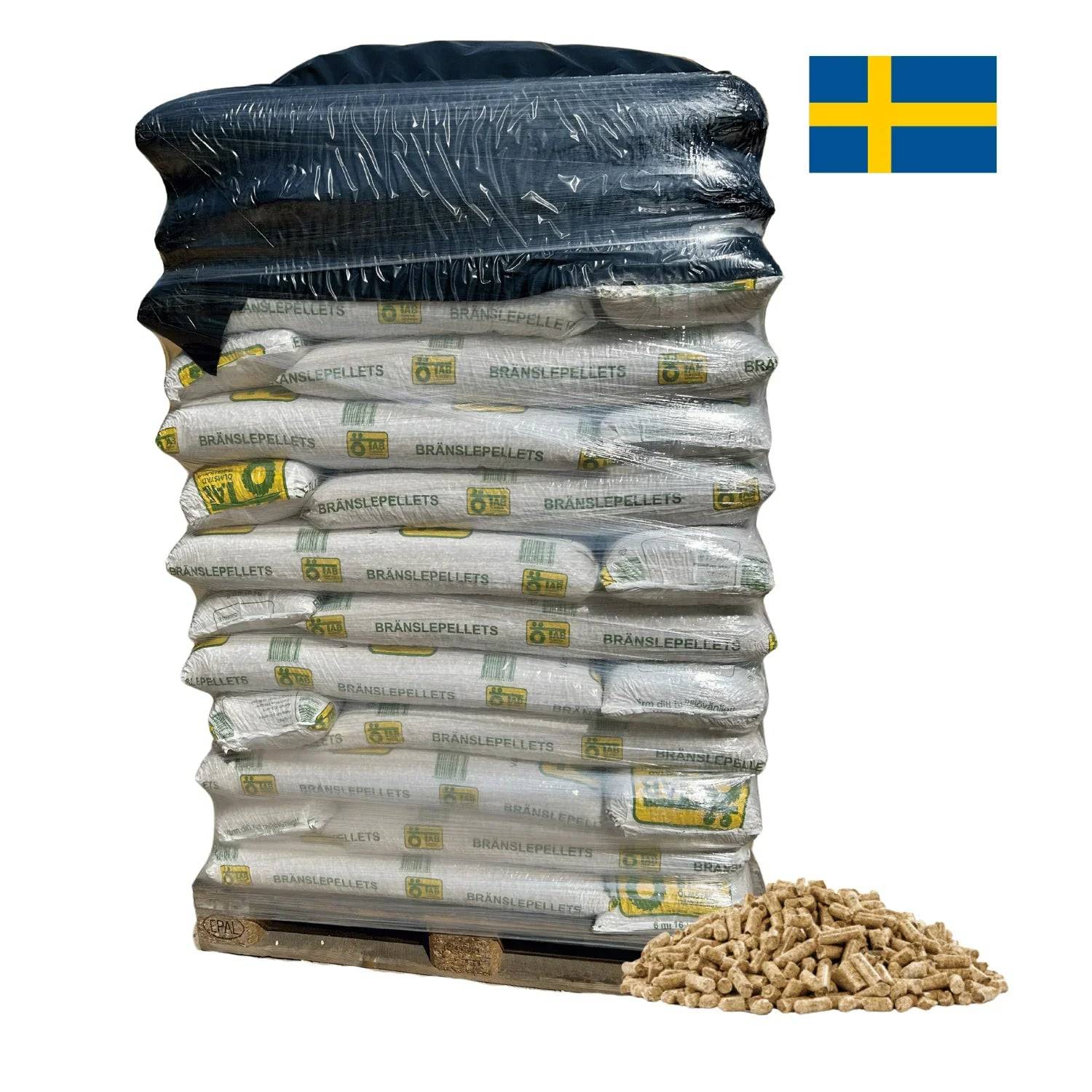 Svenske TAB ÖLMSTAD Træpiller - 832 - 6mm.