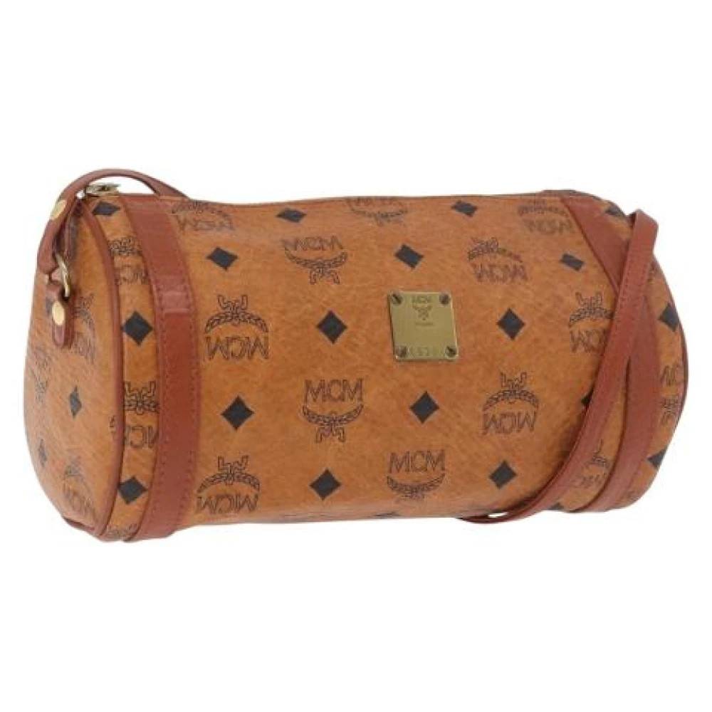 MCM Pre-owned Pre-owned Skuldertaske - Vintage - Dame - Brun - ONE SIZE - Uld