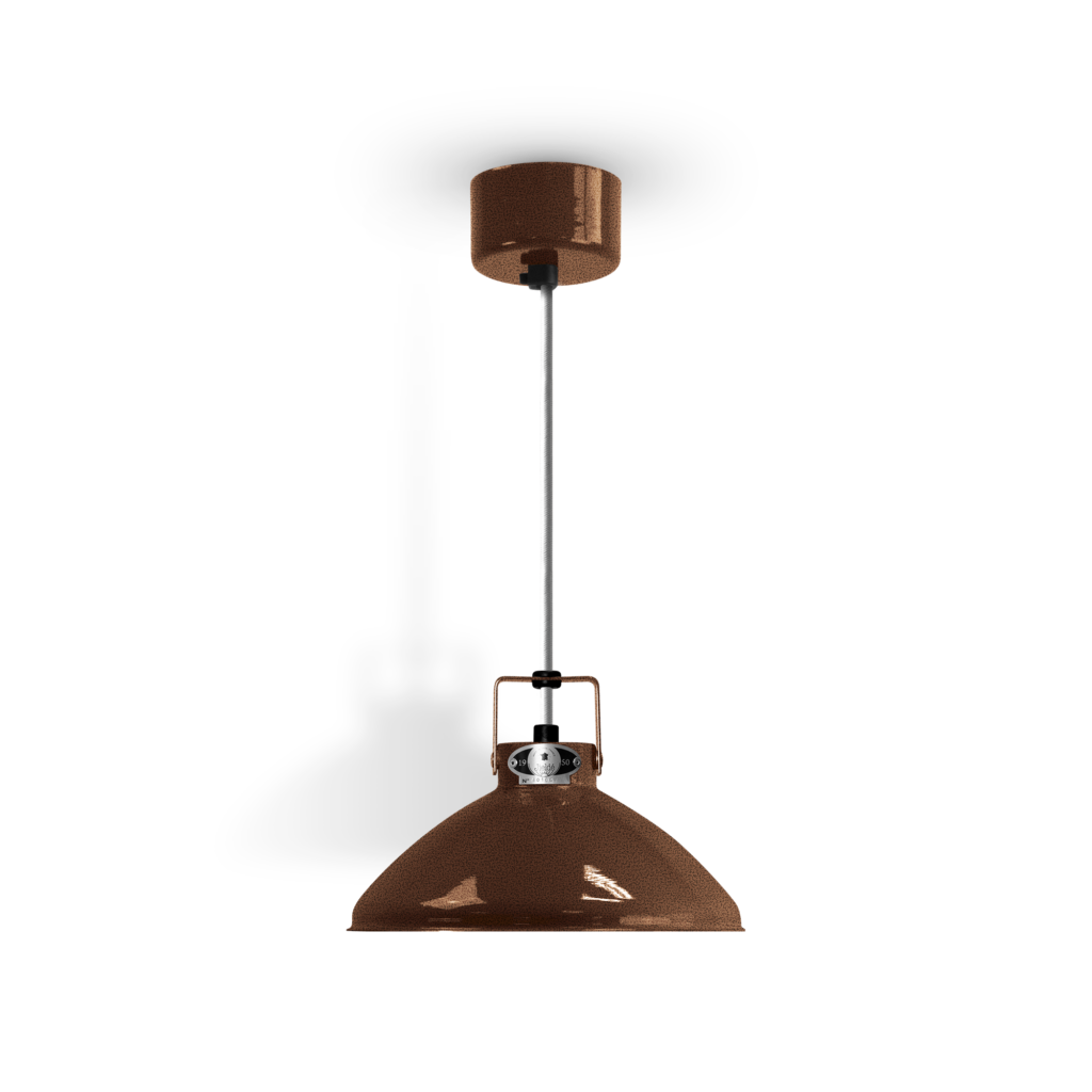 Beaumont B200 pendel fra Jieldé - Copper hammered / Mat