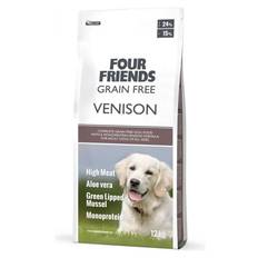 FourFriends Grain Free Venison - Helfoder Hund - 12 kg