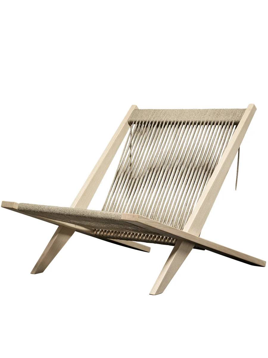 PP106 Loungestol fra PP Møbler Klar bioolie / Eg - Jacobsen Plus