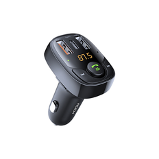 ROCK™ | Bluetooth FM-sender / Transmitter til Bil - QC3.0 - Sort