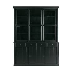 WOOOD Lagos Large vitrineskab - black