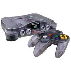 Nintendo 64 + 1 Handkontroll (Transparent Grey) (Beg)