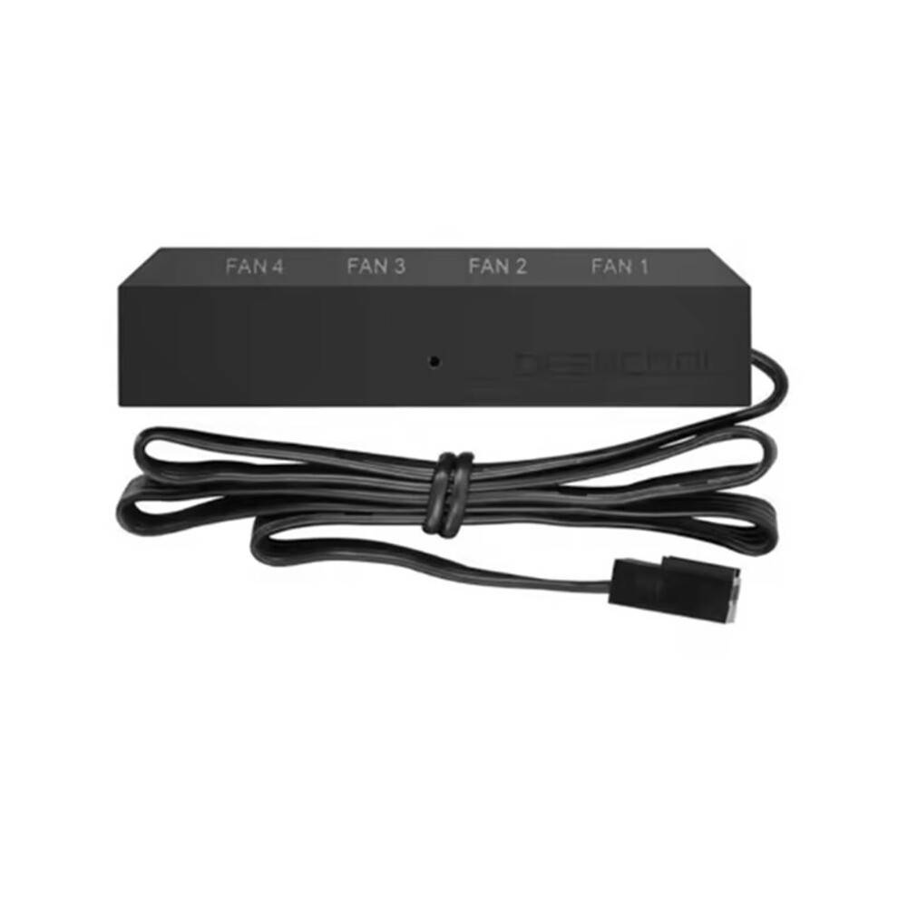 FH-04 Hub 1 Drag 4 Fan Hub PWM Fan Hub 4pin 1 Point Ornament 68x13x17.5mm