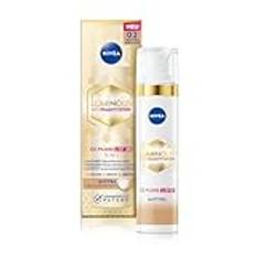 NIVEA Luminous 630 anti-Pigmentfläckar CC Fluid SPF 30 för medelstora hudtoner, CC Cream med hyaluron och mikroinkapslade färgpigment, dagkräm med SPF 30 för en jämn hy (40 ml)