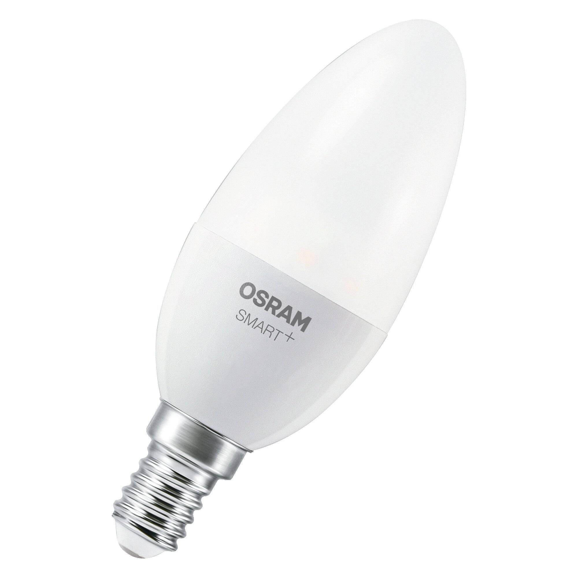 OSRAM SMART LED B40 kronljus E14 4,9W ZigBee dimbar 2700K