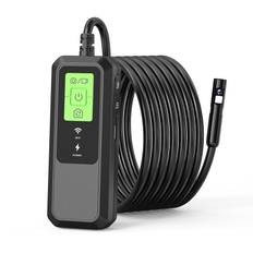 ANESOK 2K HD WiFi Endoskopkamera Vattentät 8.0MM Inspektionskamera 1/5/10M Dubbellins USB Borescope Typ C för bil för An