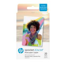 HP Sprocket Select / Spocket Plus Fotopapir - 20 stk. - 5,8 x 8,7 cm