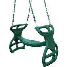 Plastic Blow Molding Toy Swing Sets accessories Dual Rider Glider Swing Double Rider for Indoor Outdoor Playground Garden School