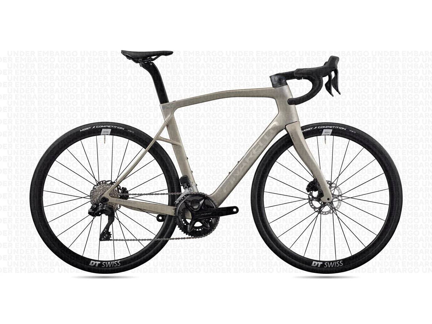 Pinarello X3 2026 - Shimano 105 Di2 2x12sp - DT Swiss A1800 30DB Spline - 064 / 515 / impulse grey matt