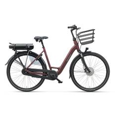 Batavus TORINO EGO LX BURGUNDYRÖD DAM 48 Recycle - Elcykel-Recycle - Standard Elcykel-Recycle