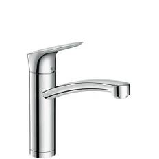 Hansgrohe Spültischmischer 160 Logis Schwenkauslauf chrom Vorfenstermontage, 71833000