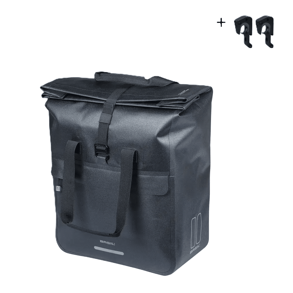 Basil Urban Dry Neo Shopper 23-26L Sage brown.