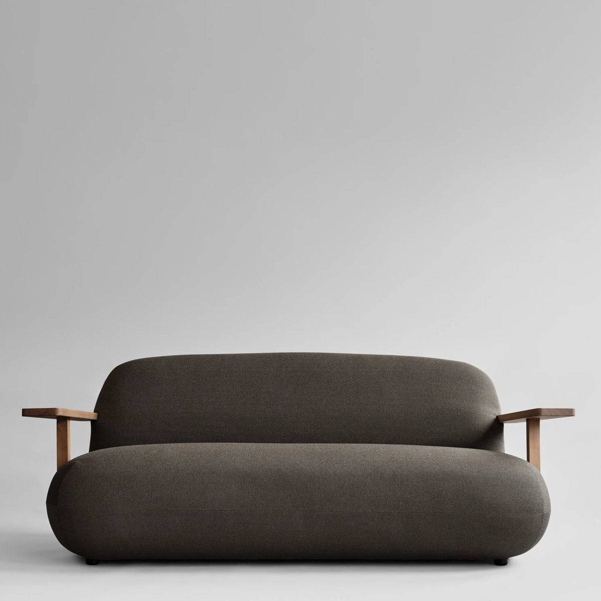 101 CPH Toe Sofa - Teak / Stone Gray
