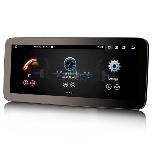 Erisin 12,3 tum Android 13 bilradio 8 kärna 8 + 128 GB för Mercedes Benz A/G/GLA/CLA klass W176 C117 X156 W463 GPS Trådlös Carplay IPS WiFi DSP Bluetooth 5.0 Comand DVR Canbus