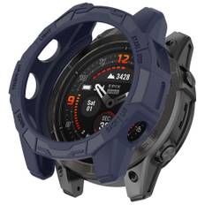 Garmin Fenix 7S / 7S Pro / Epix Pro 42mm cover til ur-ramme - Blå