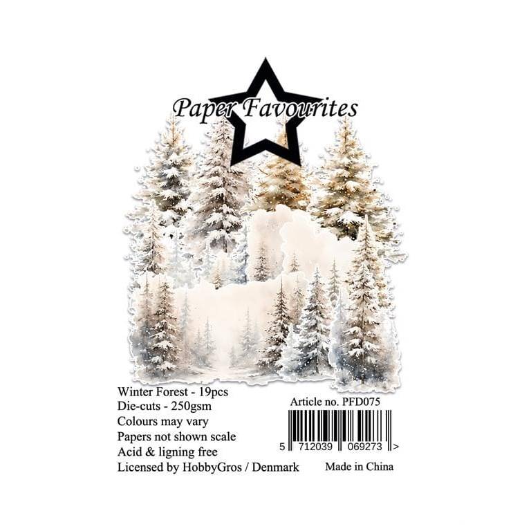 Die-cuts - Winter Forest