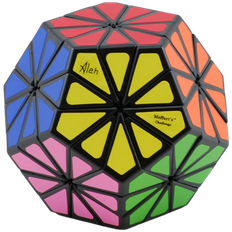 Meffert's 12 Color Pyraminx Crystal Black (Advanced Megaminx-Style Puzzle) - Professorterning