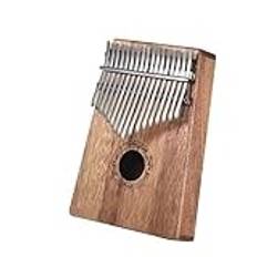 Kalimba 17 Tangenter Kalimba Music Keyboard Nybörjare Kalimbas Professionella Musikinstrument Tillbehör Finger Piano För(B)