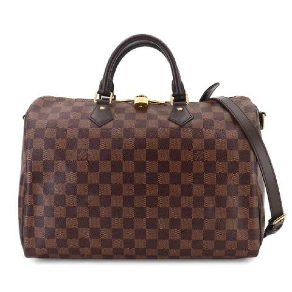 Louis Vuitton Vintage Pre-owned Boston Bag - Vintage - Dame - Brun - ONE SIZE - Uld