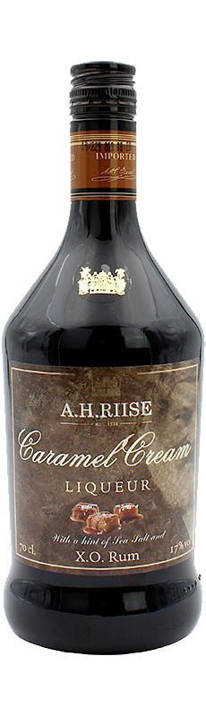 A. H. Riise XO Rum Caramel Cream liqueur / rom karamel cream likør