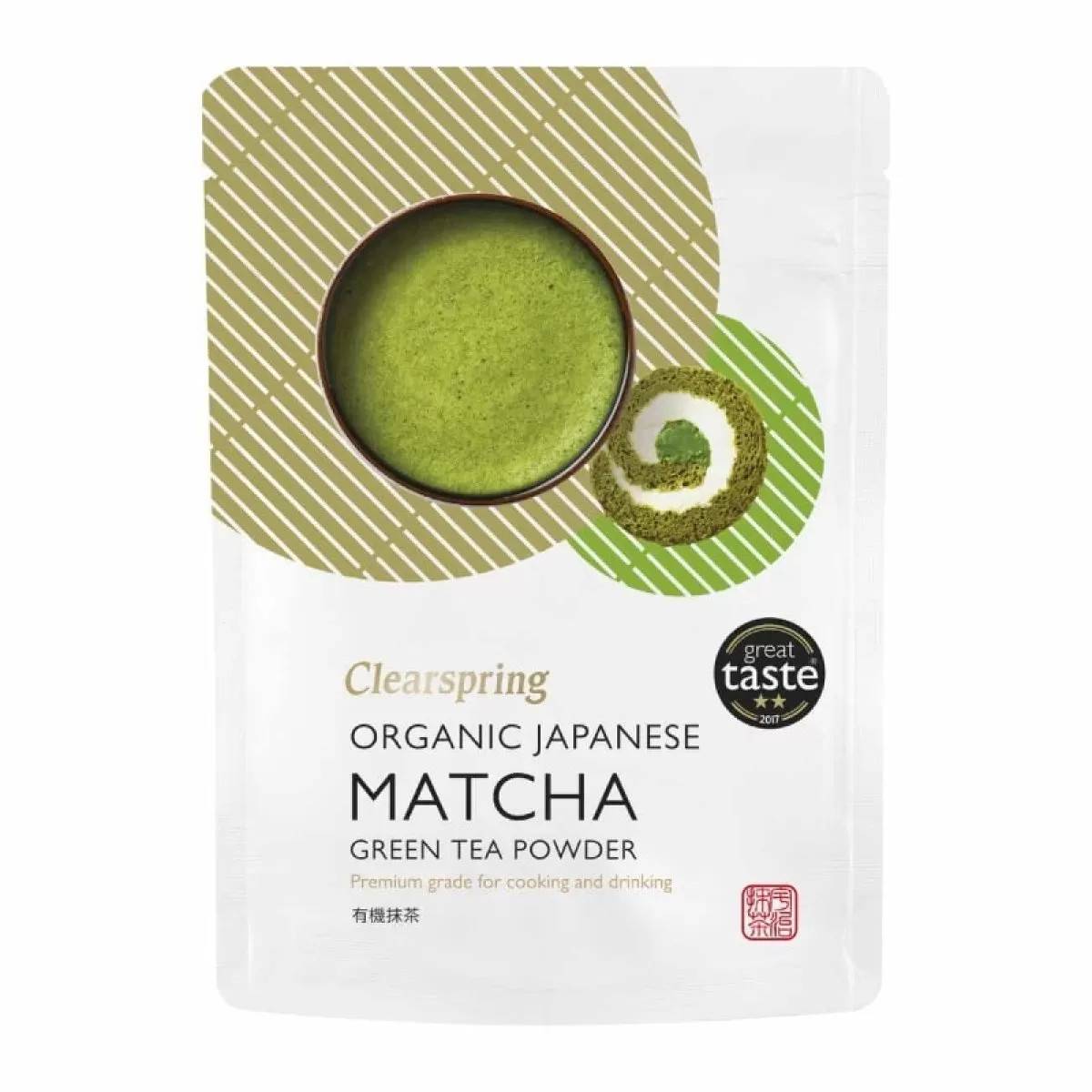 CLEARSPRING ORGANIC JAPANESE MATCHA PULVER eko