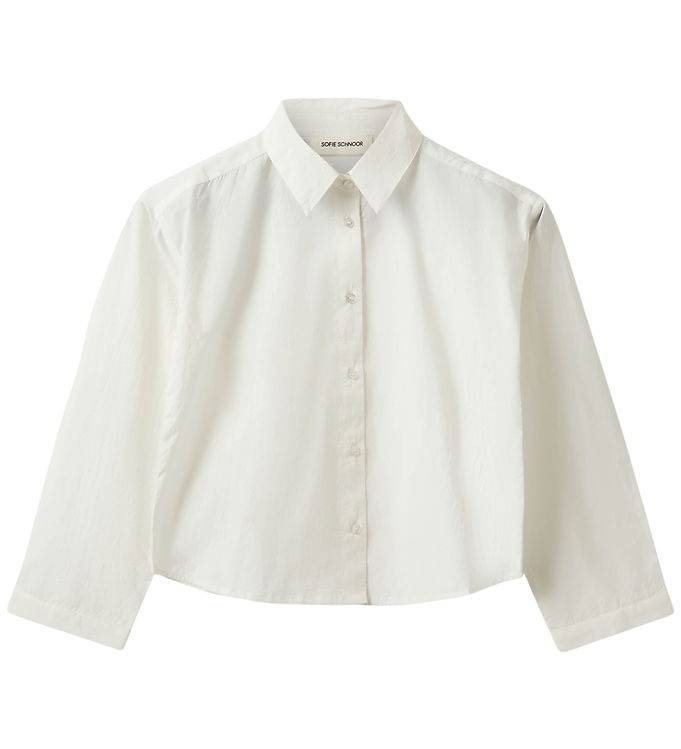 Sofie Schnoor Skjorte - SylviaSY - Off White - Sofie Schnoor - 10 år (140) - Skjorte