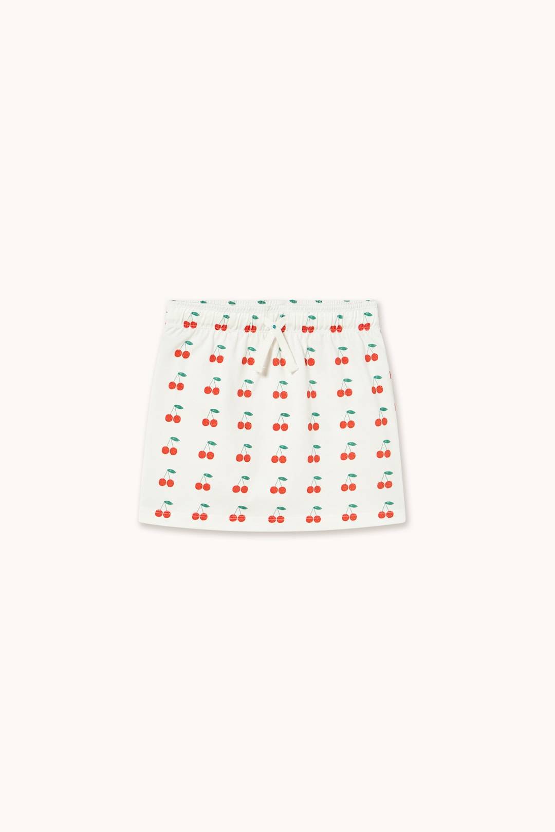 Tinycottons Cherries Strikket Nederdel Off-white Off-White 6 Y Hvid 6 år Piger