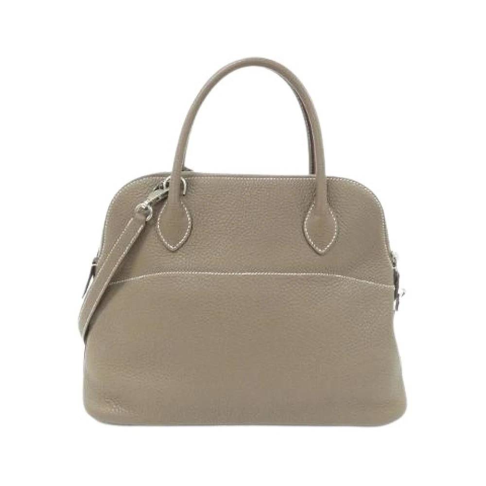 Hermès Vintage Pre-owned Laeder hndtasker - Vintage - Dame - Beige - ONE SIZE -