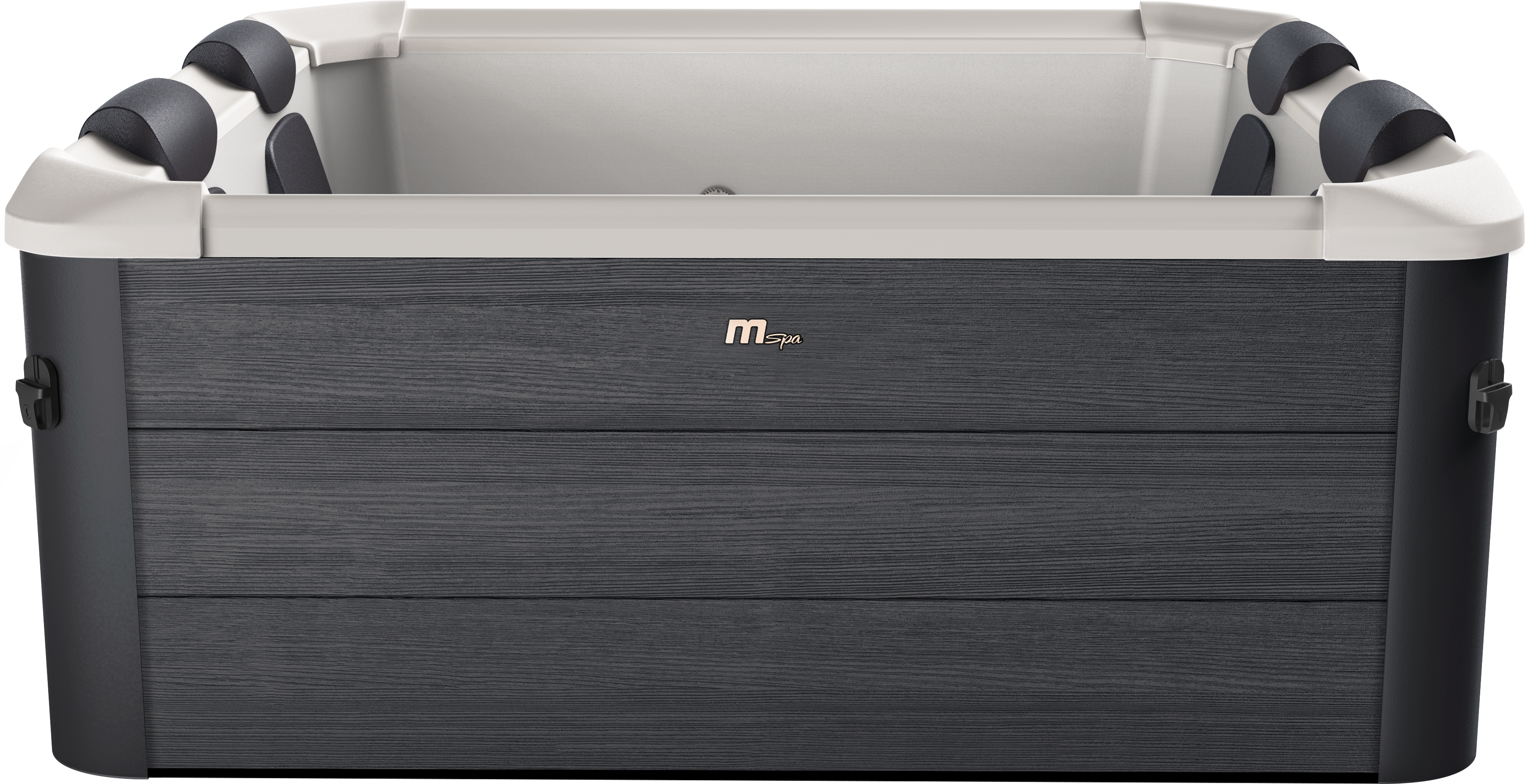 Whirlpool OSLO AERO PLUS Square Jet+Bubble Spa 180 x 180 x 65 cm - 6 Personer, 1 Set