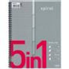 BANTEX 5in1 Index spiralblok A4+ linjeret