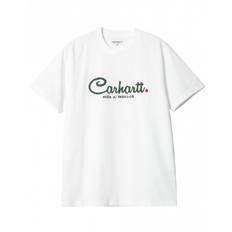 Paradise Script Tee - White