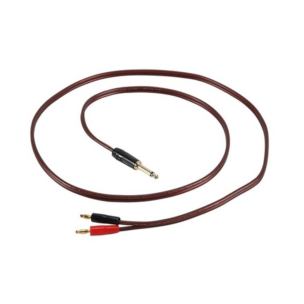 1/4 for TS to Banana Plug,6.35Mm TS Phono to Banana Plug Speaker Audio Cable,Gold-Plated 1/4 TS Male to Dual Banana