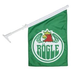 Fasadflagga, GREEN/WHITE, Unisex, ONESIZE