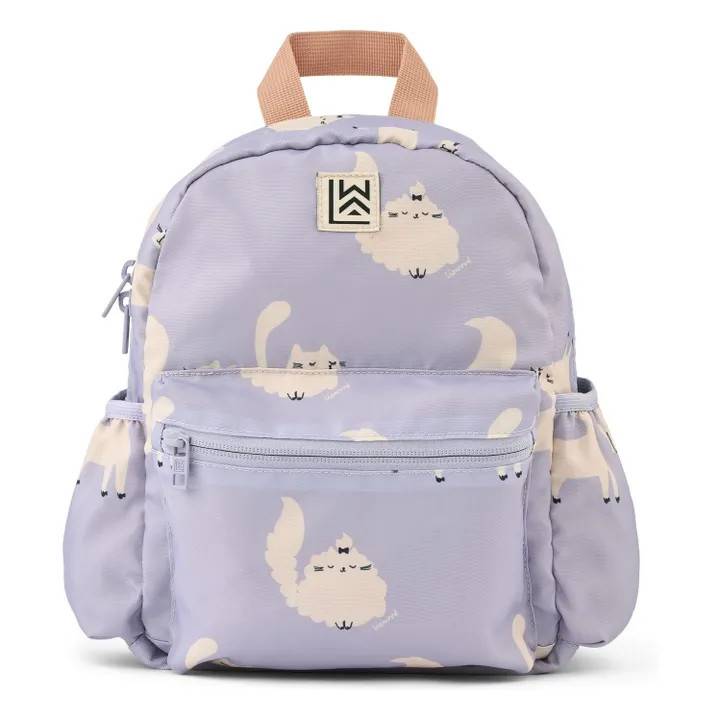 Sac à Dos Andreas Chats Fibres Recyclées | Lilas